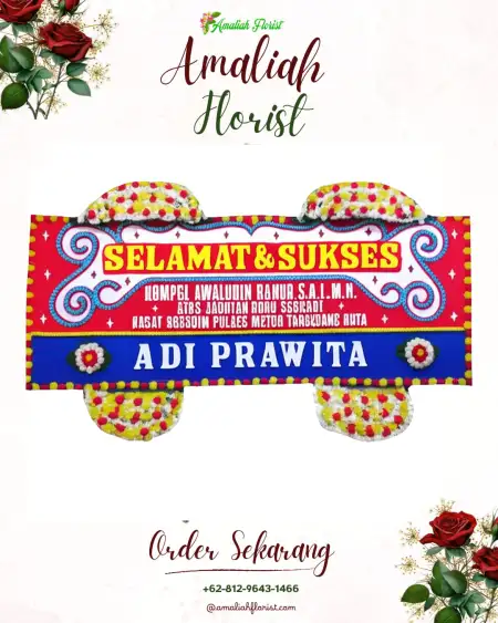 Papan Bunga Ucapan Selamat Alang Laweh